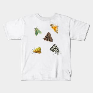 Big bright moth Kids T-Shirt